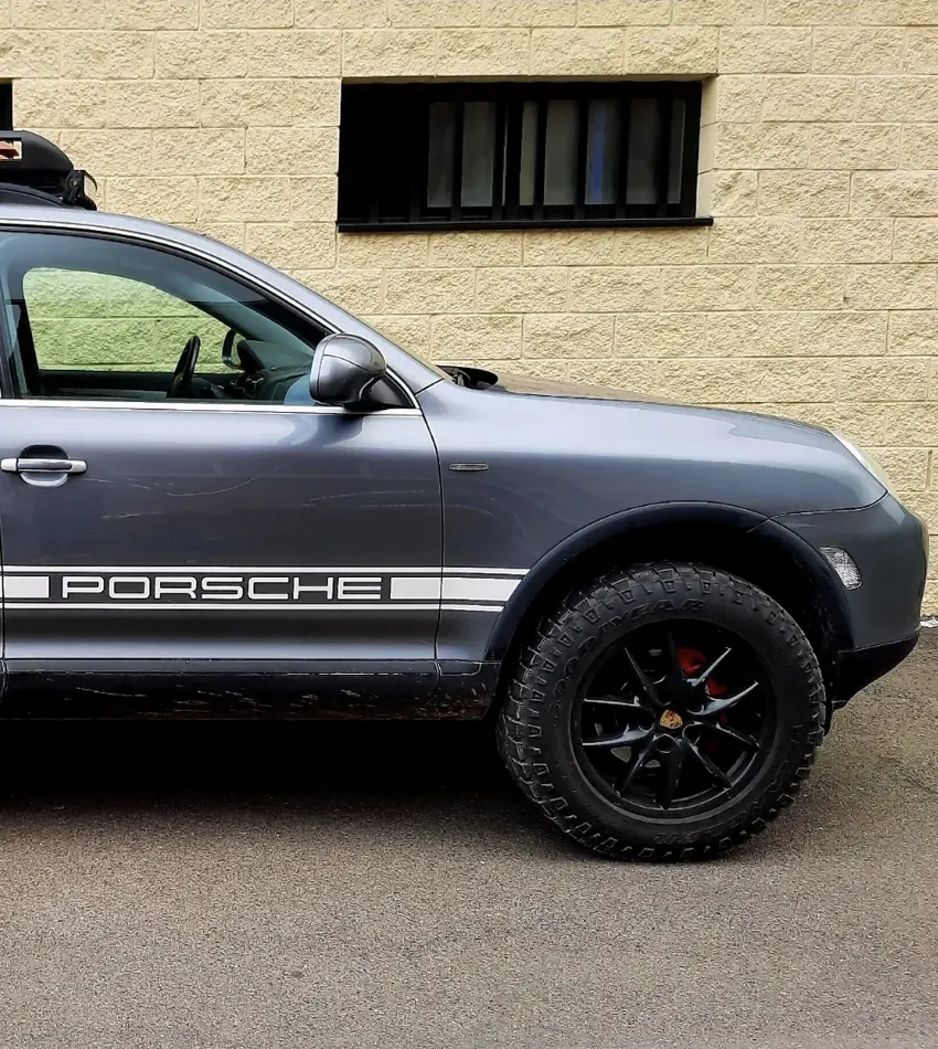 Vehículo Porsche homologado